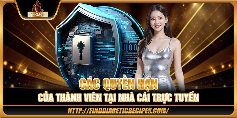 Các quyền hạn của thành viên tại nhà cái trực tuyến